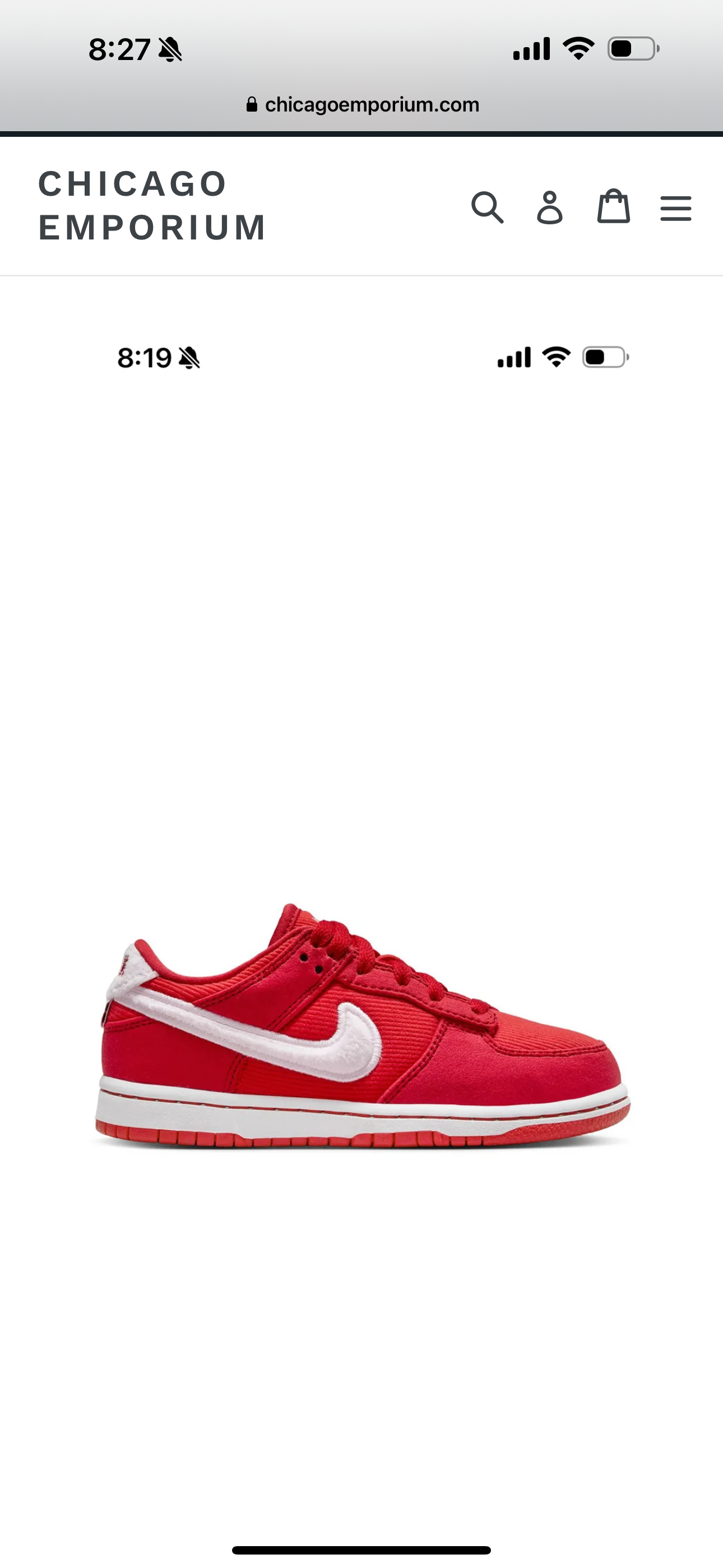 NIKE Dunk low Valentine