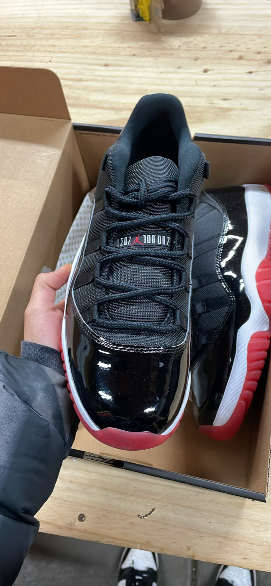 Air Jordan Retro 11 low “Bred” Men’s