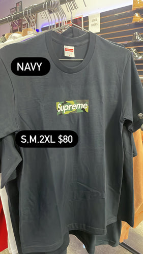 Supreme box logo camo shirts