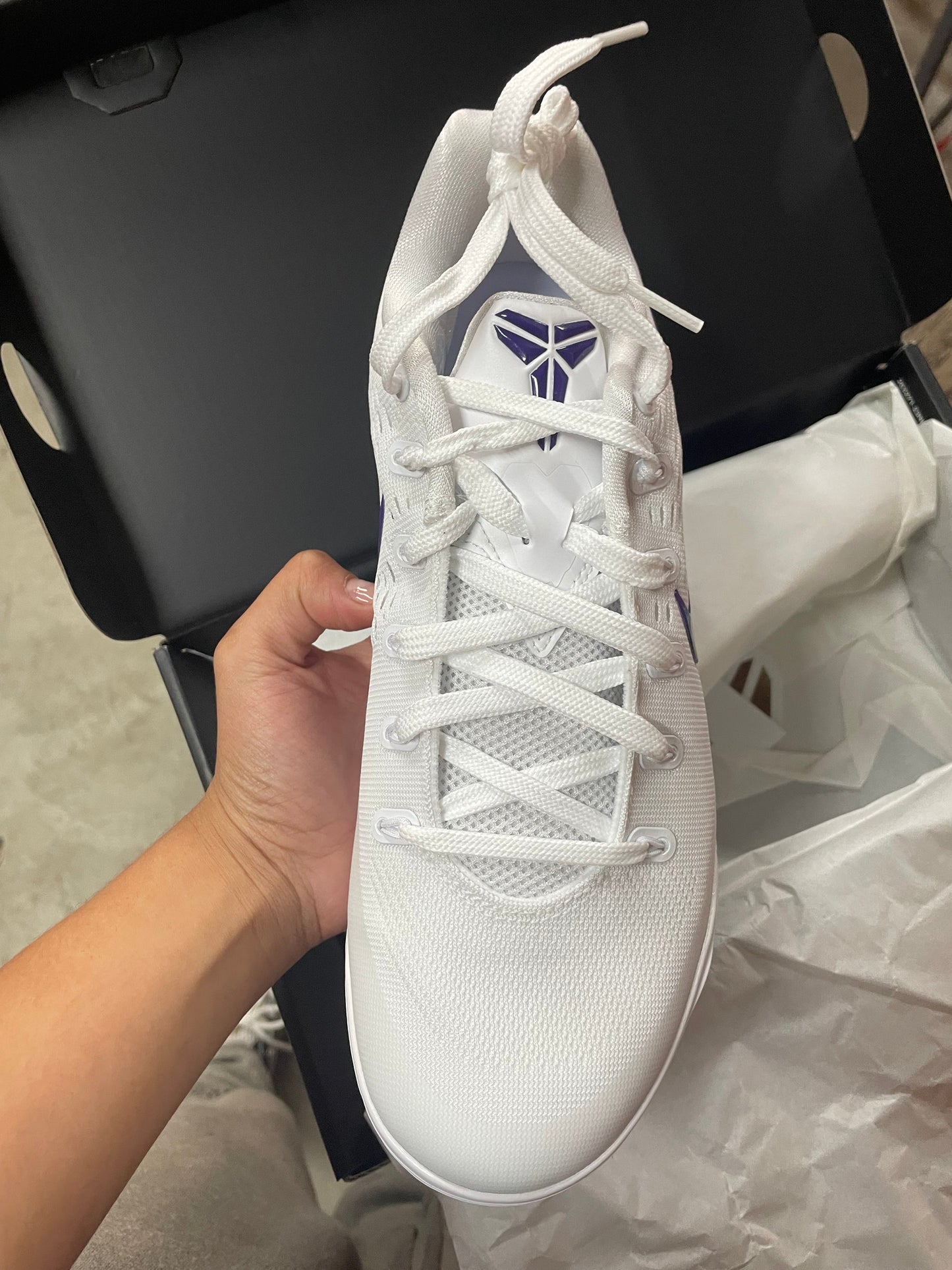 Nike Kobe 9 elite low EM Protro “White Purple court”