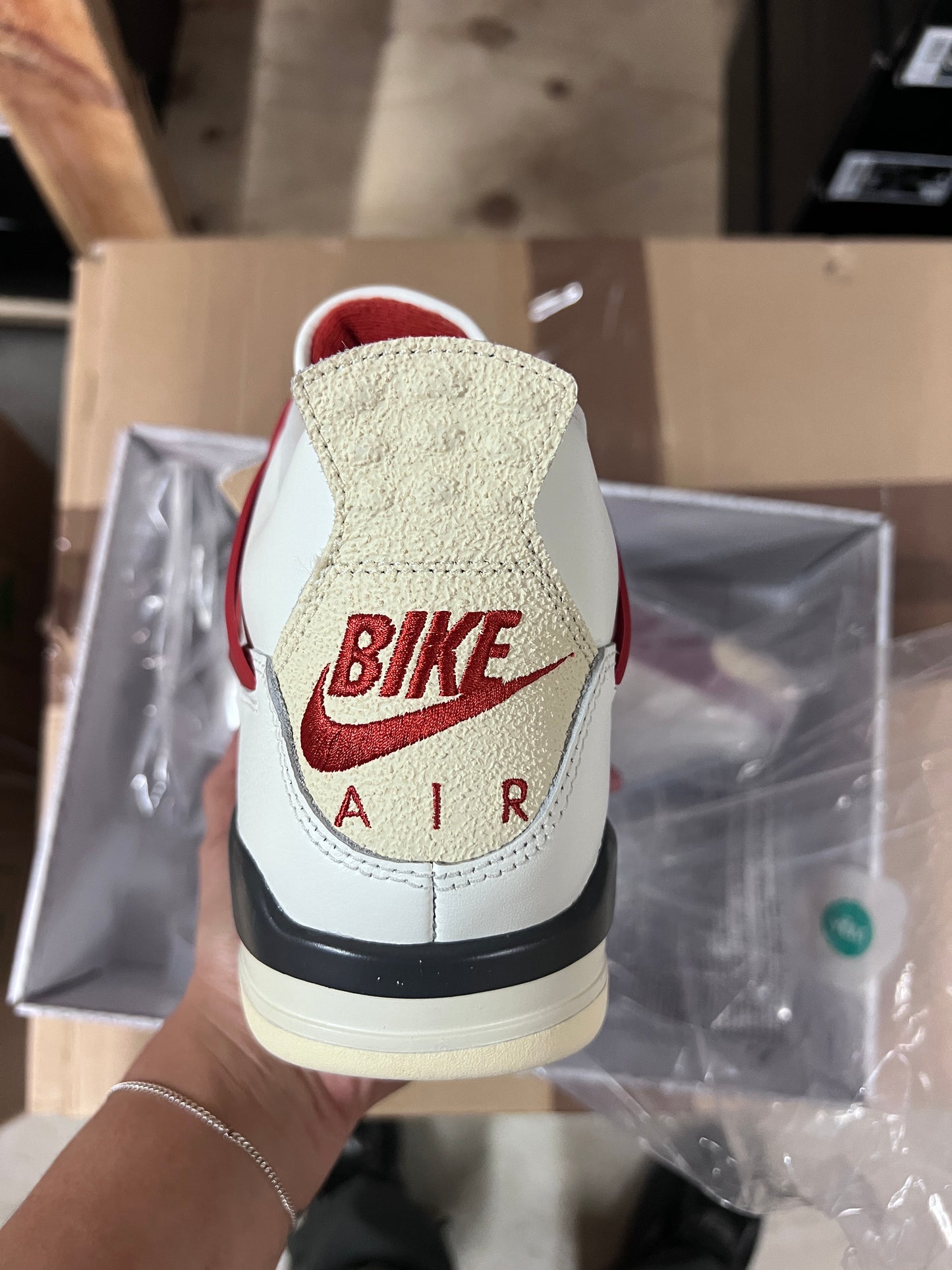 Jordan 4 retro OG Nigel Sylvester brick after Brick