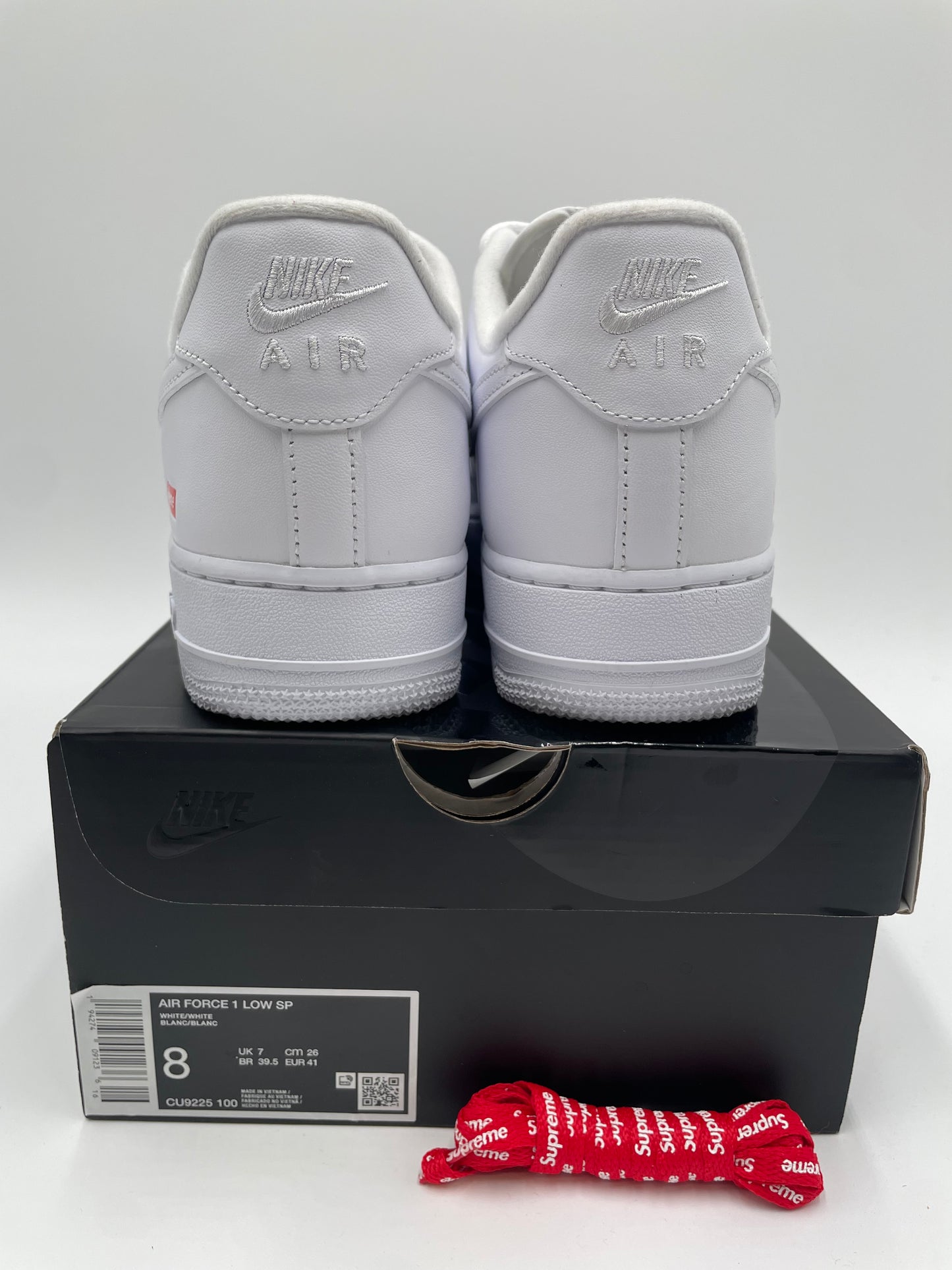 Supreme Air Force 1 low (white)