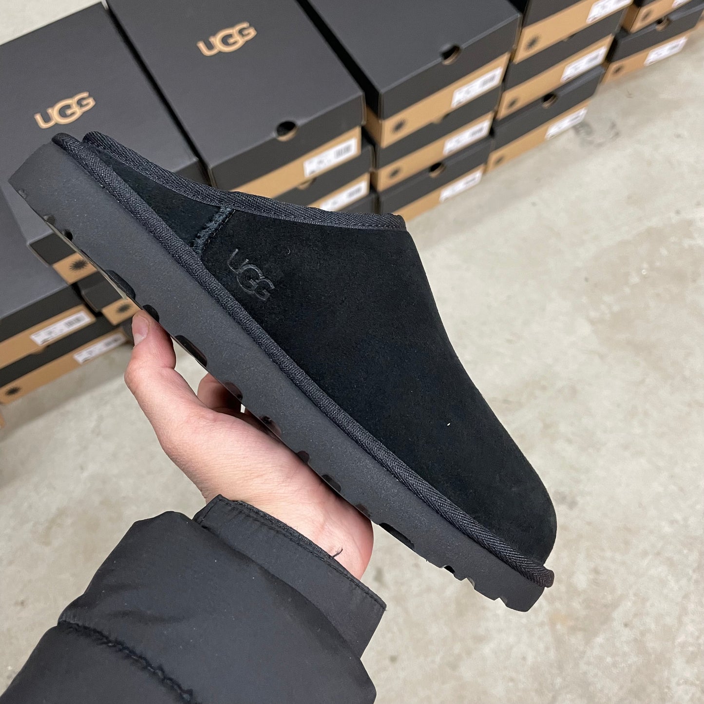 Men’s Uggs Black Slip-On