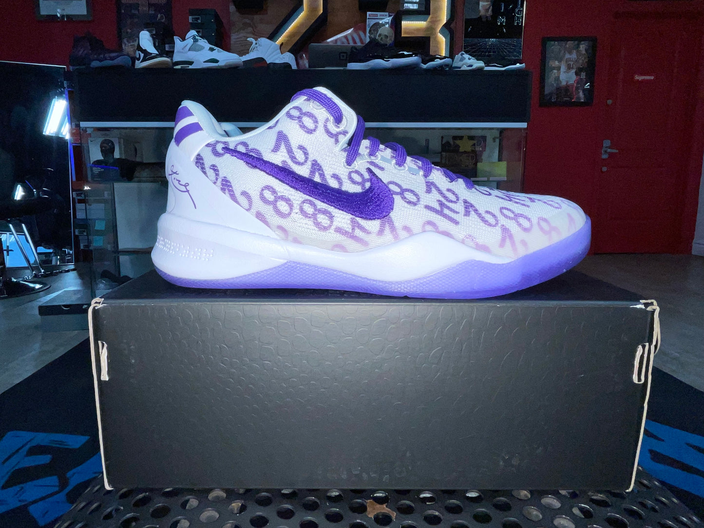 Nike Kobe 8 Proto court purple Mens