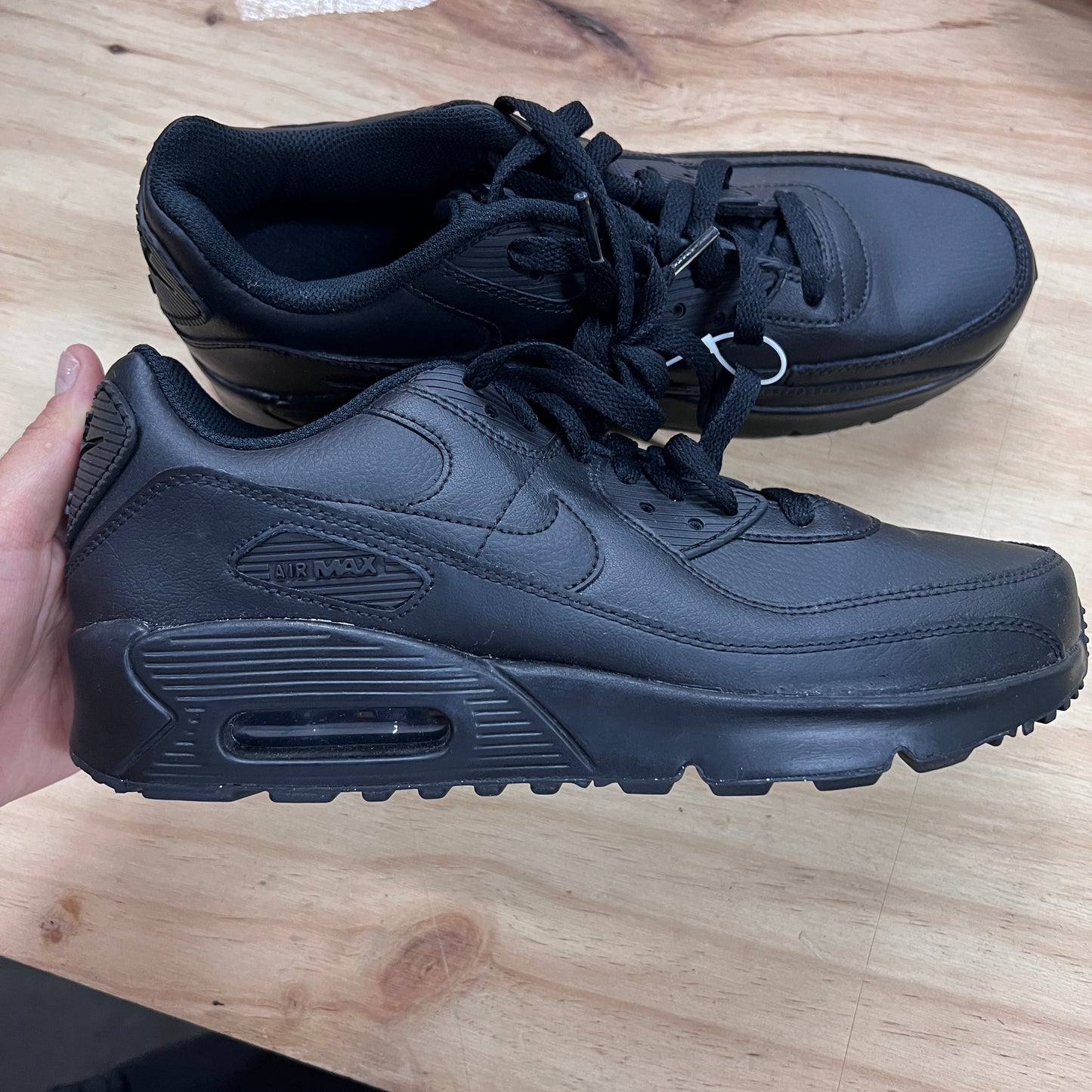 Nike Air Max 90 Triple Black (gs)