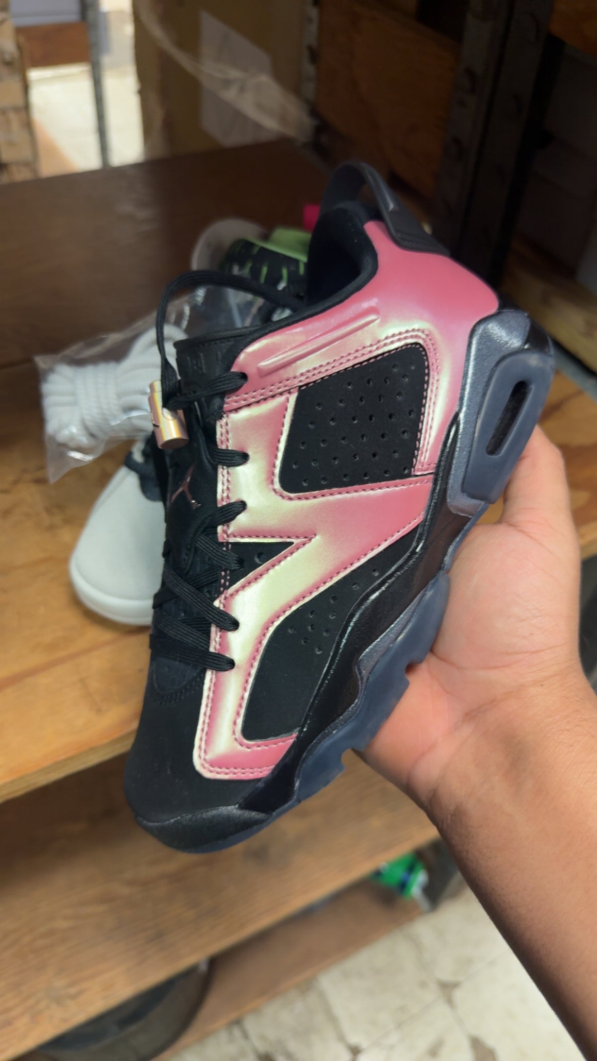 Jordan retro 6s low ‘Black Desert Berry’