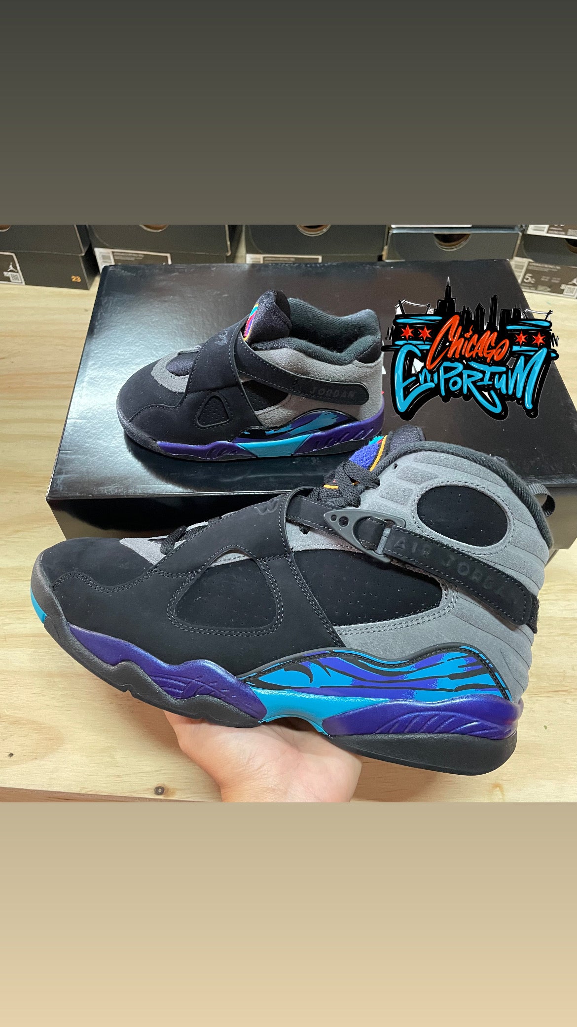 Jordan retro 8 “Aqua” Men’s