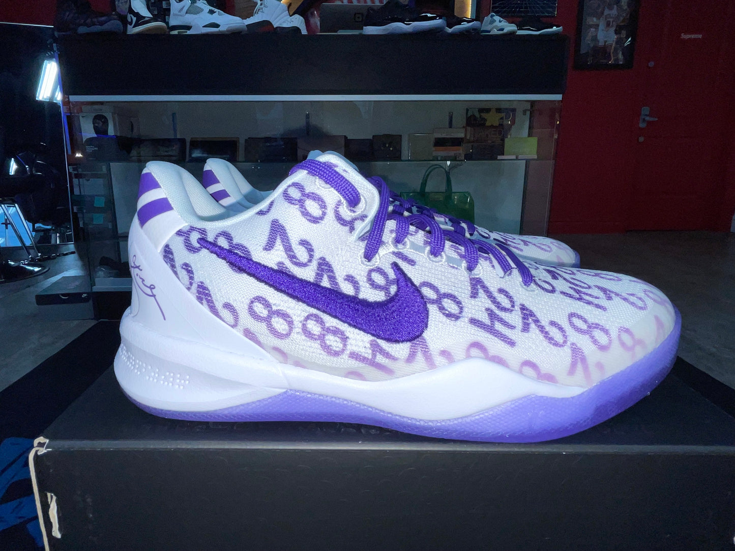 Nike Kobe 8 Proto court purple Mens
