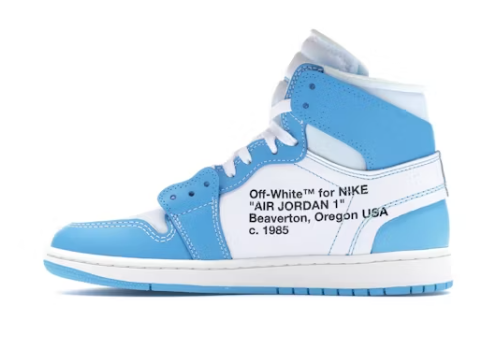 Jordan 1 Retro High Off-White University Blue