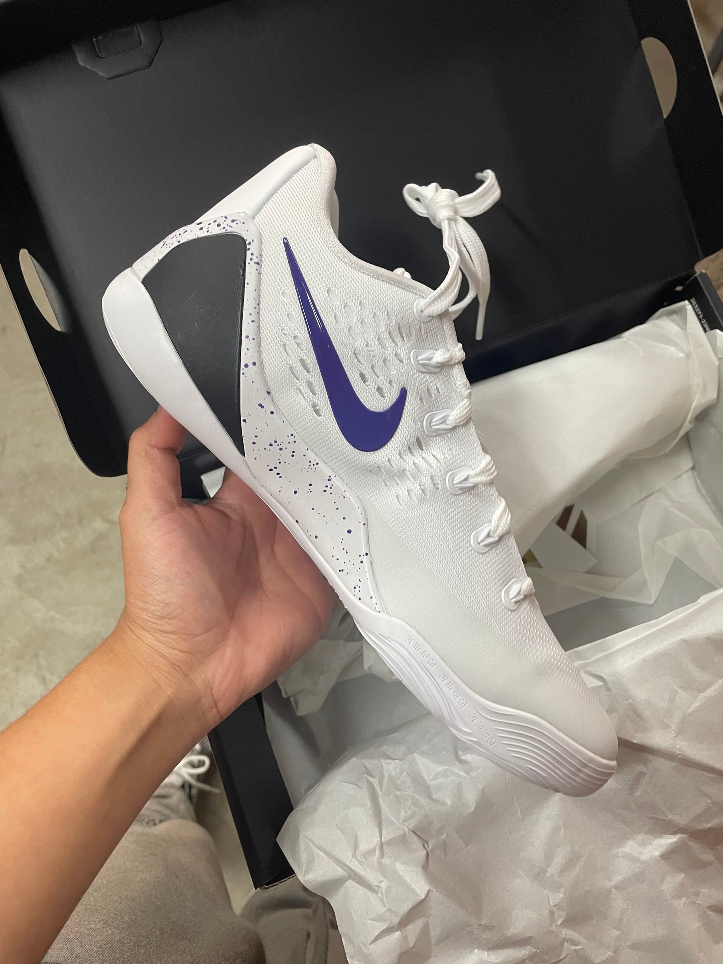 Nike Kobe 9 elite low EM Protro “White Purple court”