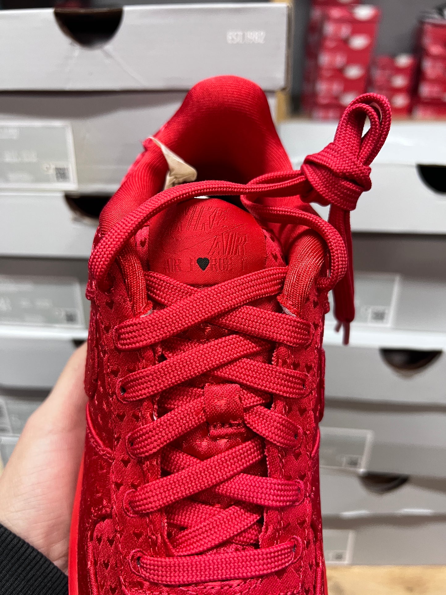 Valentine day Air Force 1 Red gs