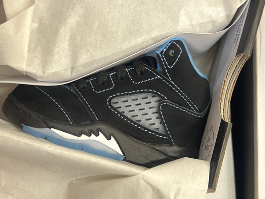 Jordan retro 5s “Black UNC” Toddlers