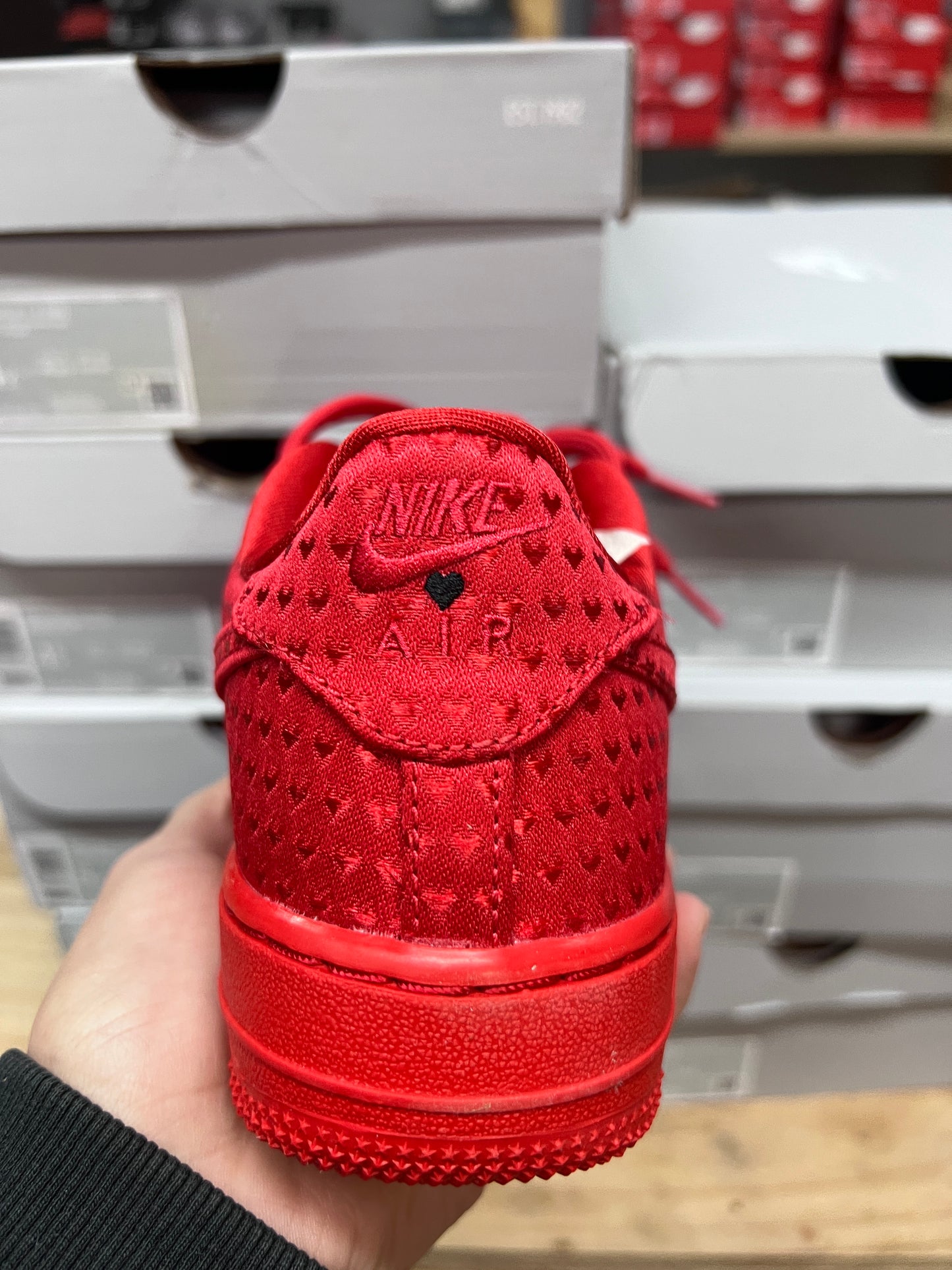 Valentine day Air Force 1 Red gs
