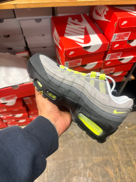 Air max 95 OG “Big Bubble Neon”  Grade School