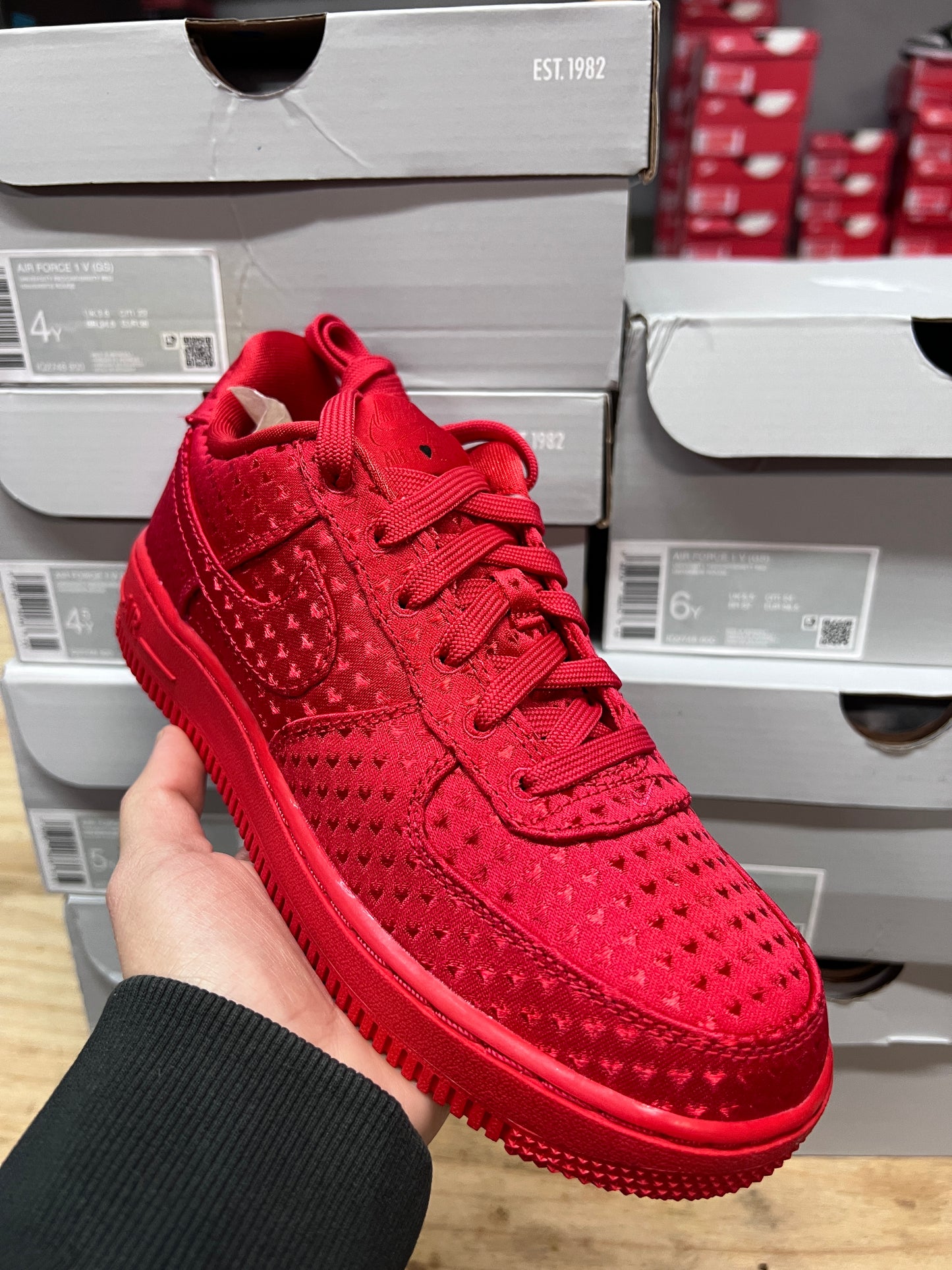 Valentine day Air Force 1 Red gs