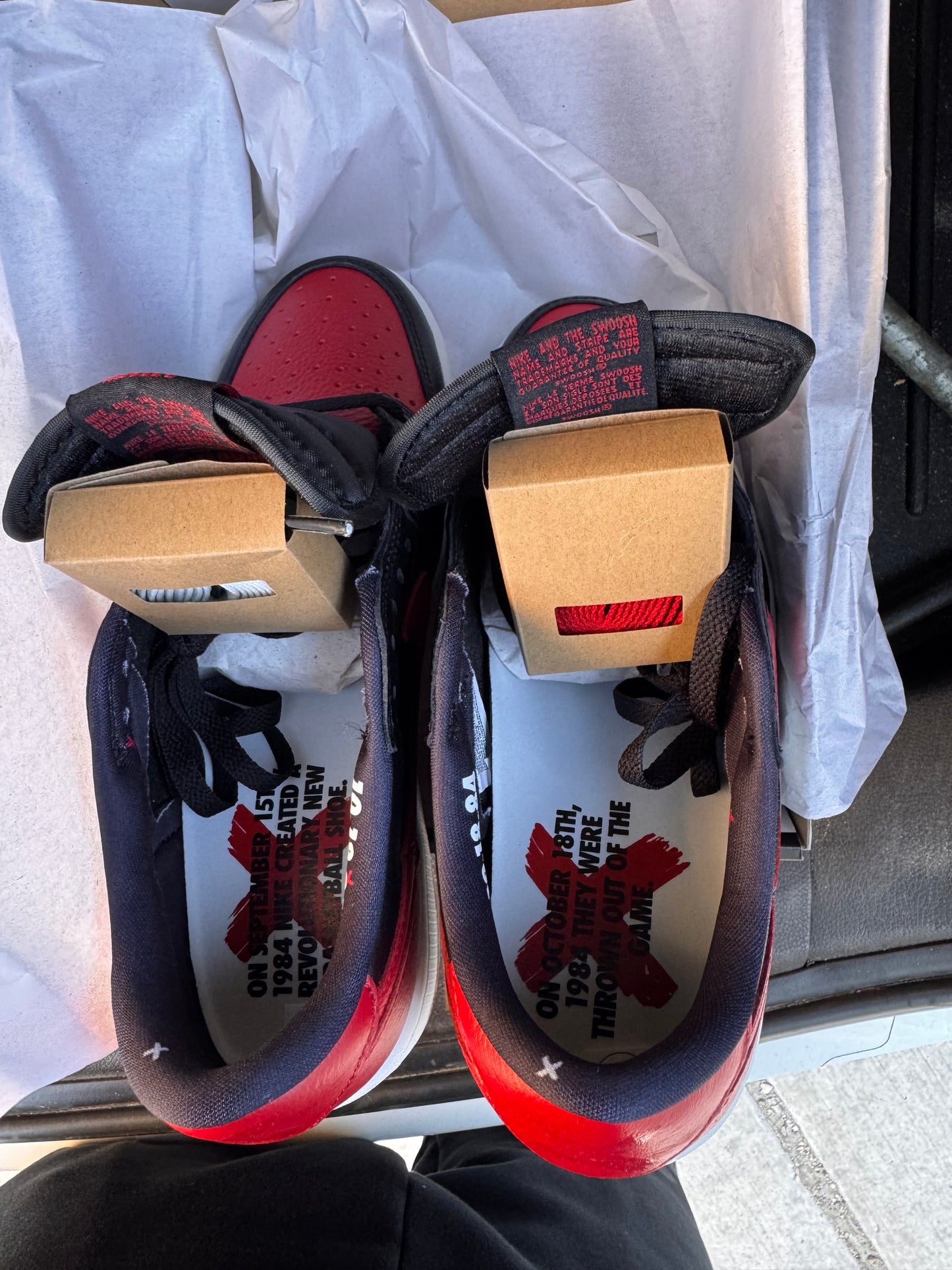 Jordan retro 1 low og Banned Mens