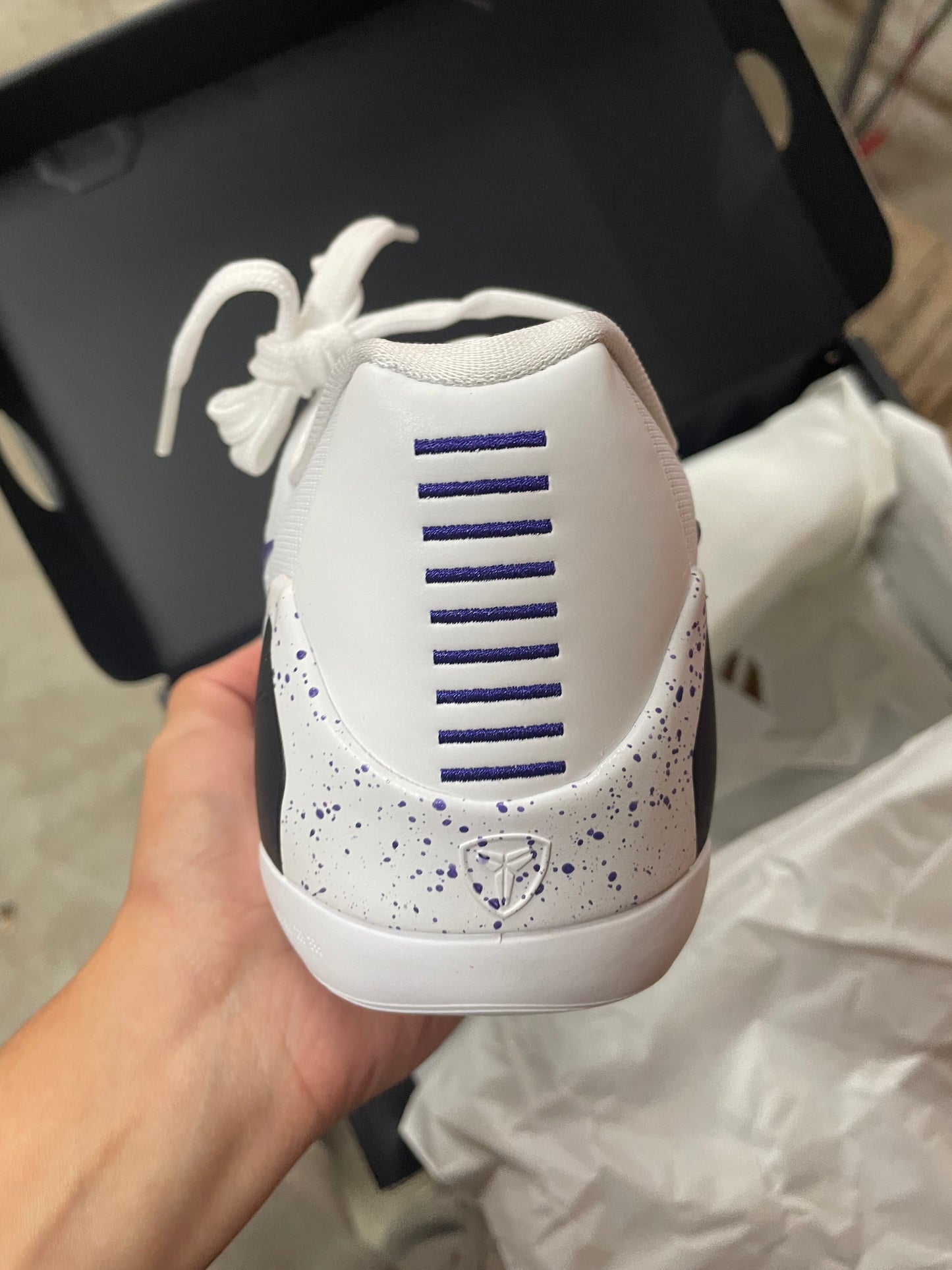 Nike Kobe 9 elite low EM Protro “White Purple court”