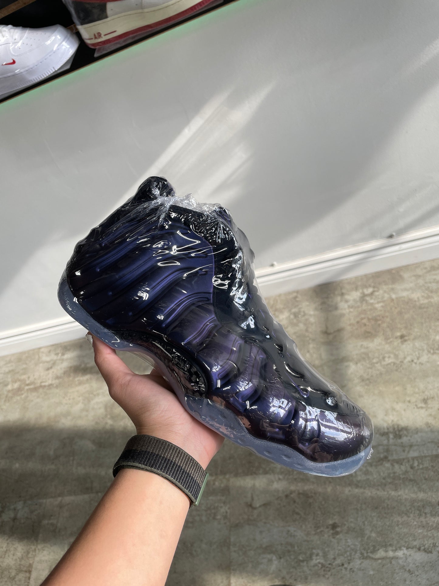 Nike foamposite “eggplant”TD