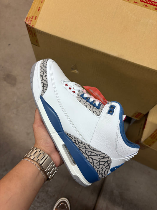 Air Jordan retro 3s “True blue” Men’s