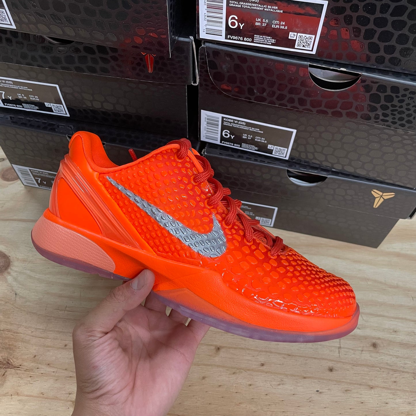 Nike Kobe 6 Protro “Total Orange” GS
