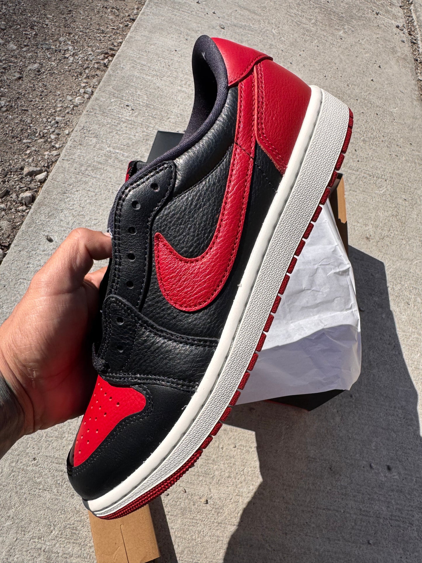 Jordan retro 1 low og Banned Mens