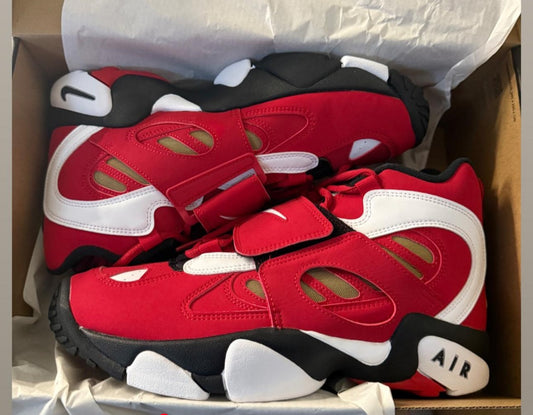Nike Air Diamond Turf 2 “Fire Red” GS