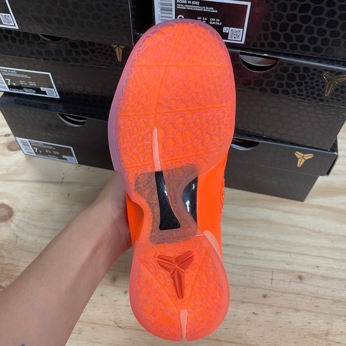 Nike Kobe 6 Protro “Total Orange” GS