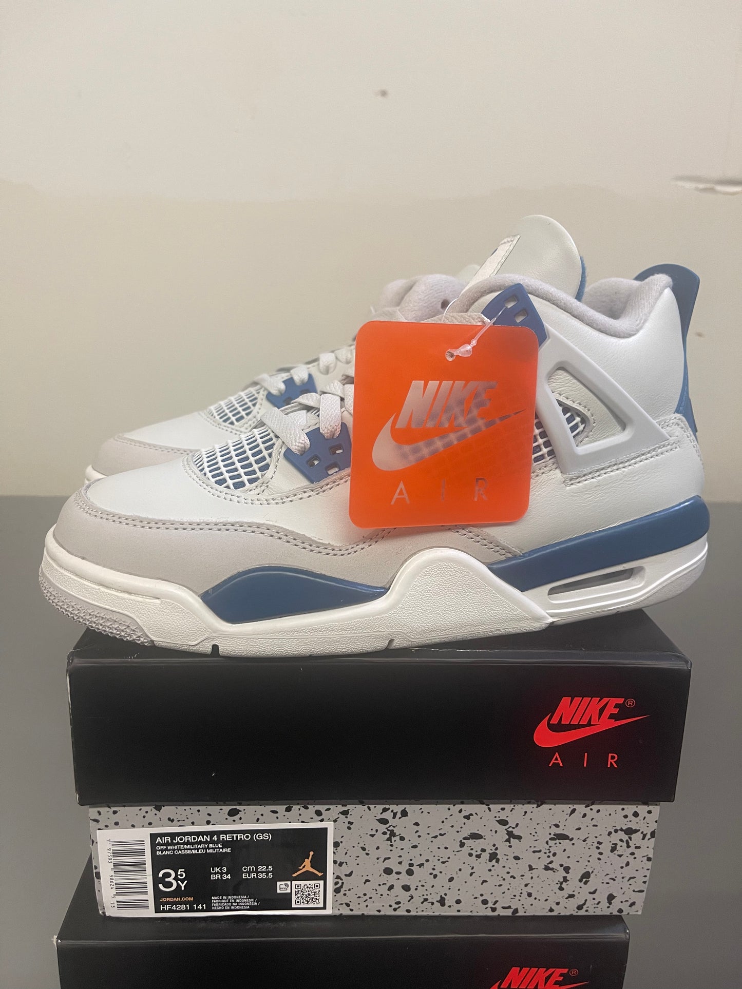 Jordan 4s “Military blue” GS