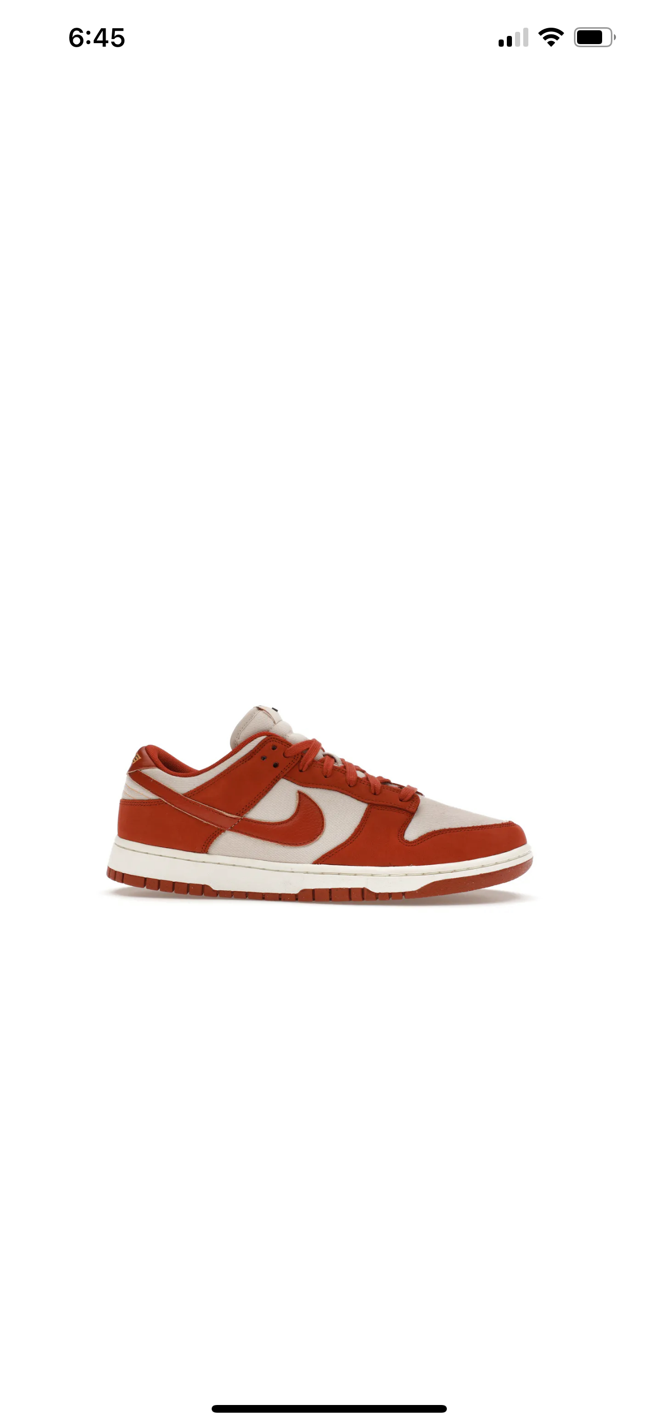 Nike Dunk Low (orewood orange womens)