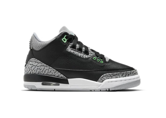 Jordan 3 Retro (green glow) gs